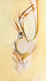 Lyrisch abstracte compositie - Maurice Boel