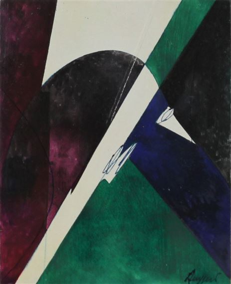 Figure nel Paesaggio Serale