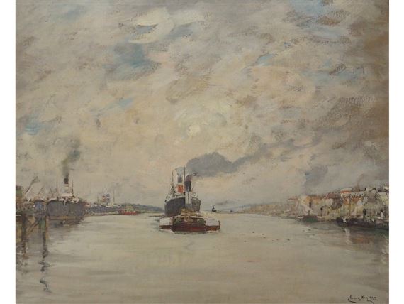 WESTERING SUN, RIVER CLYDE by James Kay
