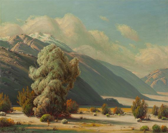 Lone Smoke-Tree by Paul Grimm, 1965