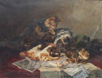 Les petits imprudents, famille de chats - Jane De Hazon De Saint-firmin