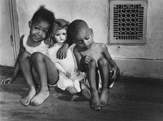 Children with Doll by Gordon Parks, 1942
