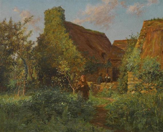 BRETON GARDEN by Aloysius O'Kelly