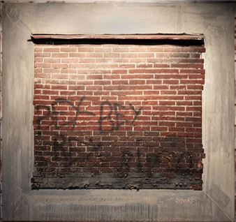 In the Galleries: Artists Join Forces to Adorn a Wall That Will Come Tumbling Down