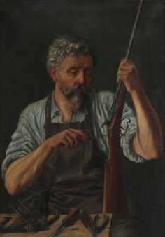 Repairing the Shotgun - Karel Baerwaldt