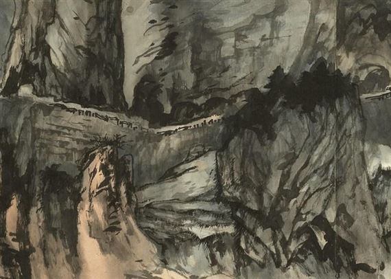 Silhouette of a Great Master: A Retrospective of Chang Dai-chien's Art on the 120th Anniversary of His Birth - National Palace Museum