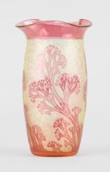 Vase en cristal doublé