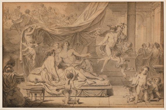 Louis Frabicius Dubourg Ulysse Et Calypso 1724 Mutualart