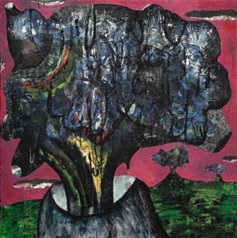 Les volcans sur fond rose - Alexis Fraikin