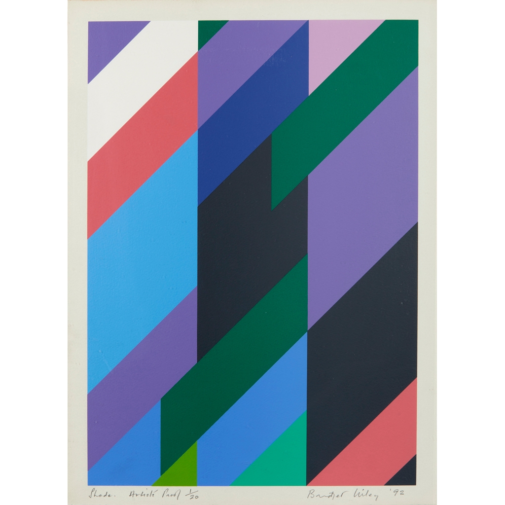 Bridget Riley | SHADE (1992) | MutualArt