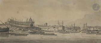2 Works; L’Arsenal de Toulon - Jean-Thomas Thibault