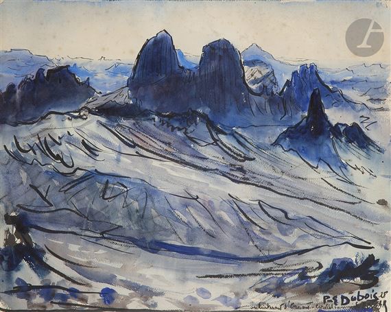 Paul Eliedubois Le Hoggar 1928 Mutualart