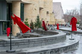 In the Galleries: Hanging Garments Symbolize Violence Against Indigenous Women