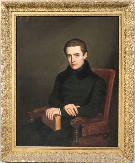 Portrait de Charles GAY by Louis Nicholas Adolphe Rinck, 1839