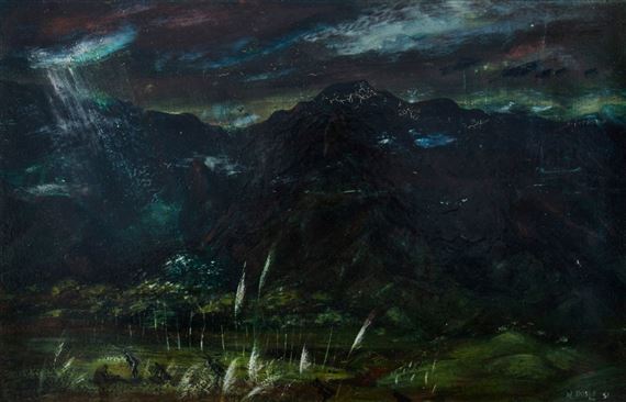 Storm in the Wahgi Valley by William Dobell, 1951