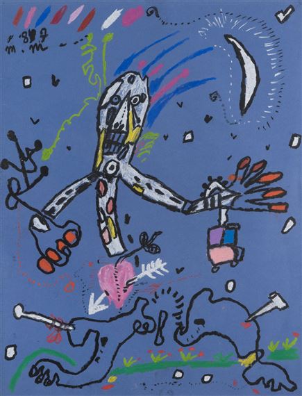 SANS TITRE by Michel Macréau, 1987