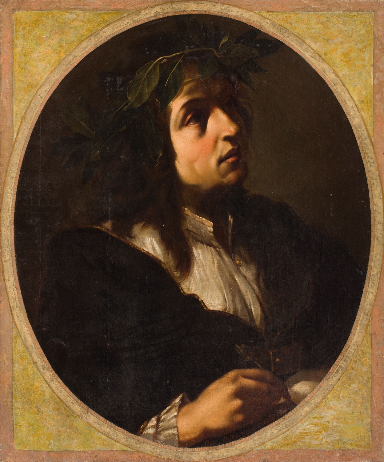 Francesco Cairo | Portrait of a poet (1886) | MutualArt