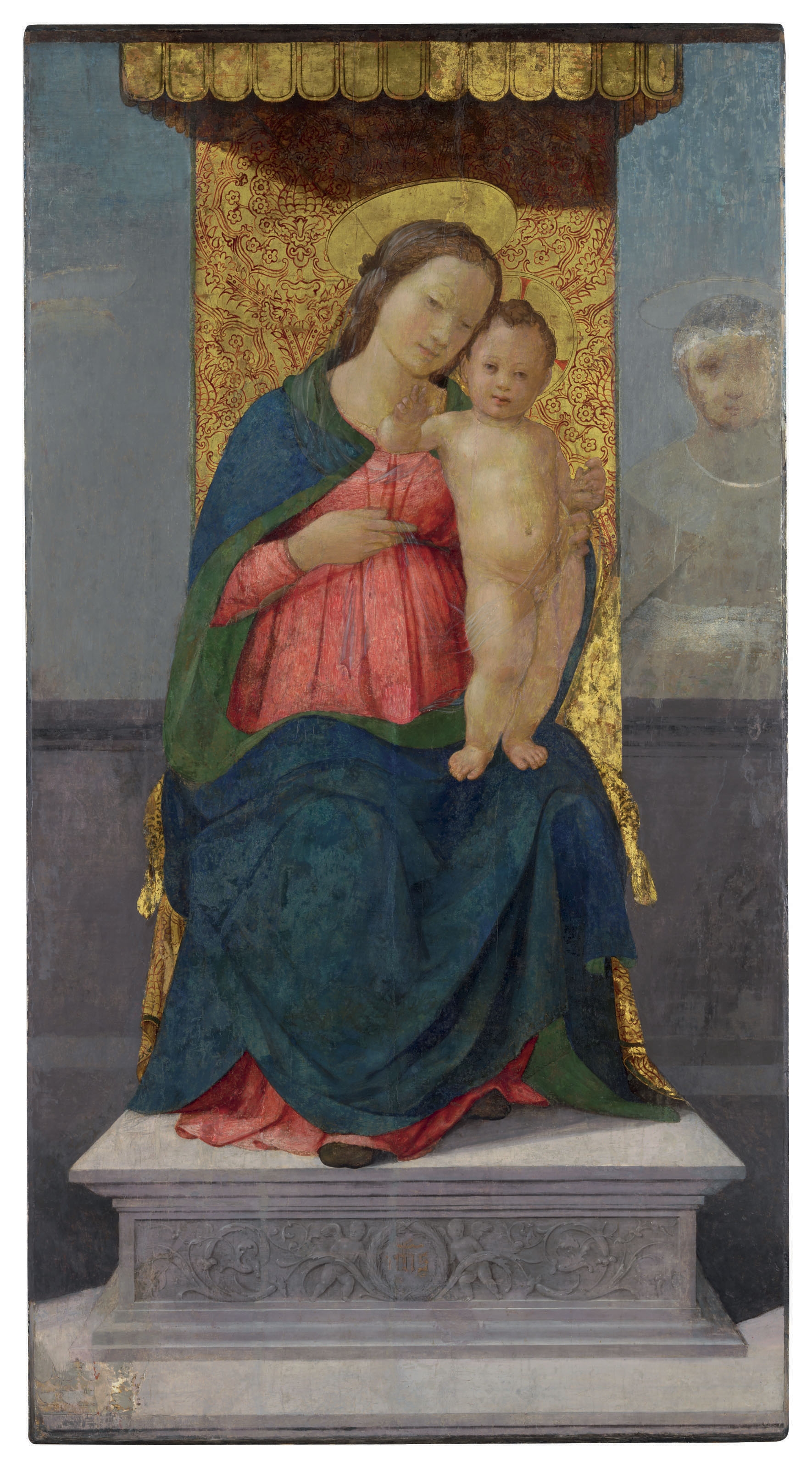 Francesco Granacci | The Madonna and Child Enthroned | MutualArt