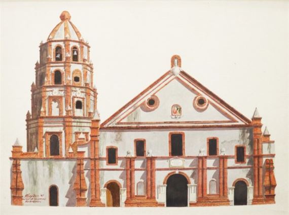 Church of Calasiao by Rodolfo Ragodon, 1987