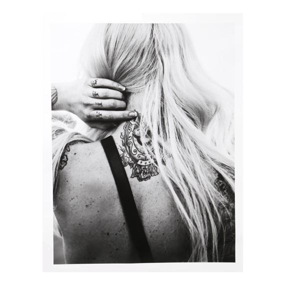 Neck Tattoo by Warwick Saint, circa 2010