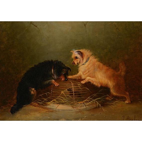 George Armfield | Terriers ratting | MutualArt