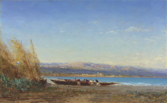 Sur les rives du Bosphore by Félix Ziem