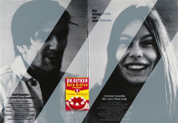 RUDI & GRETCHEN by Wolf Vostell, 1969