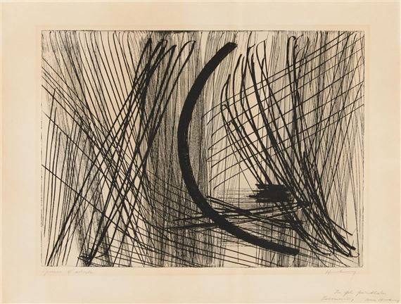 R 23 by Hans Hartung, 1953