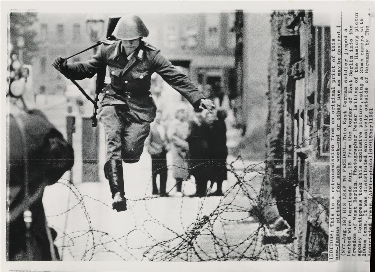 Peter Leibing Leap into Freedom [East German soldier Hans Conrad