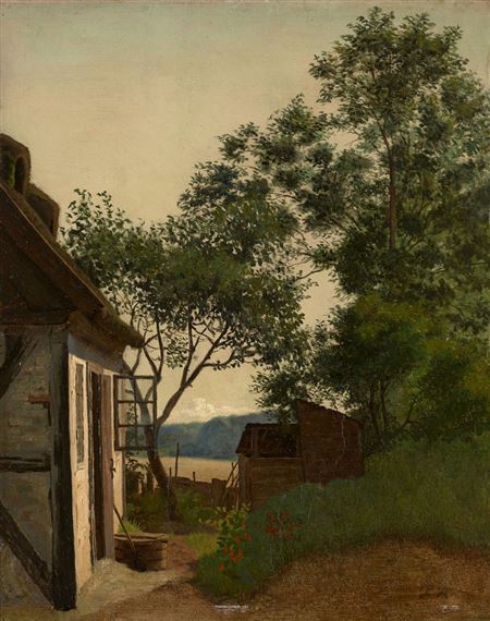 Vue de Tunø by Pietro Krohn