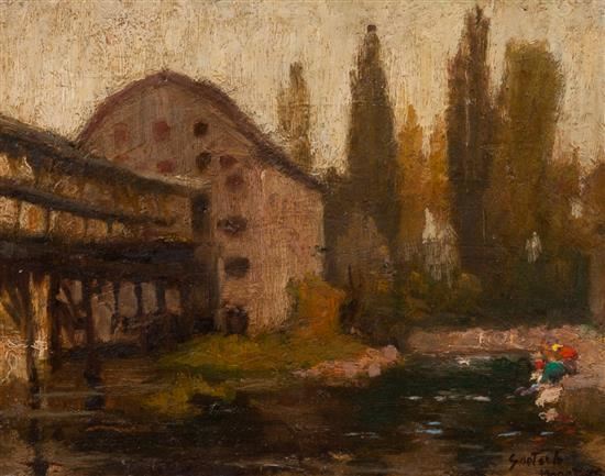 Gustav F. Goetsch | Moret Barn (1905) | MutualArt
