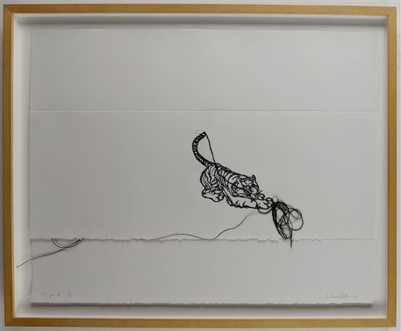 Tiger V by Liliana Porter, 2006