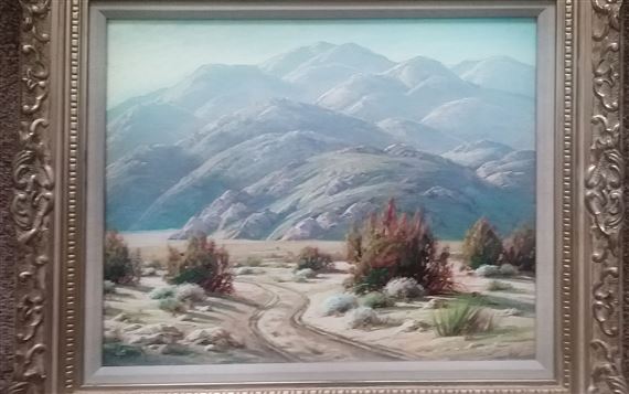 "Desert Road" by Paul Grimm, circa 1960