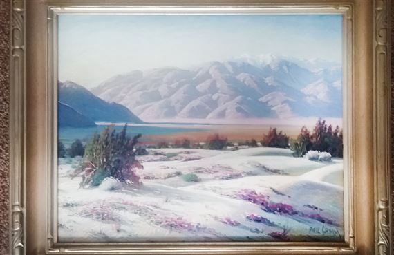 "Front Yard Of San Gorgonia" by Paul Grimm, circa 1960