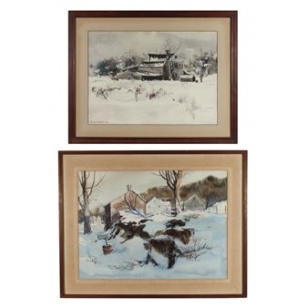 Winter Landscapes - Bogomir Bogdanovic