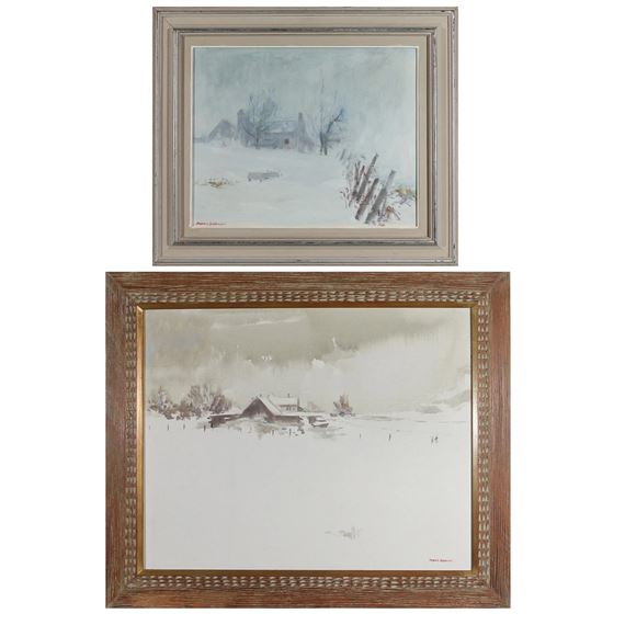 Winter Landscapes by Bogomir Bogdanovic