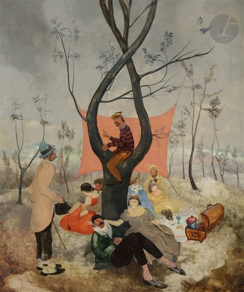 Le Pique-nique by Kleofas Bogailei