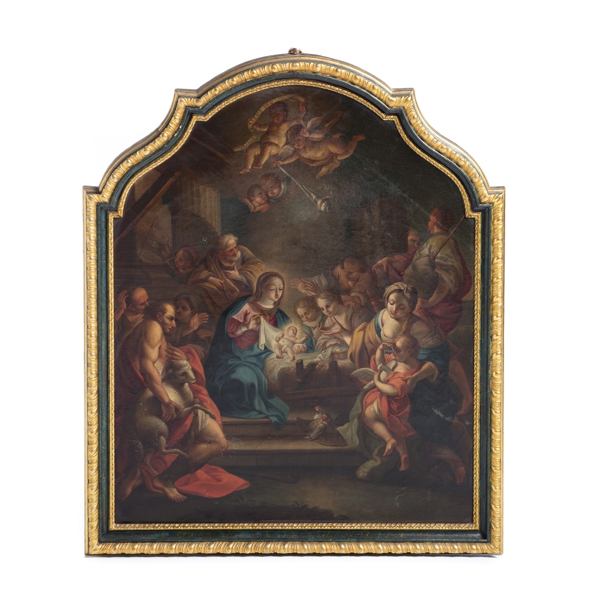 Artwork by André Gonçalves, Presépio, Made of Oil on canvas