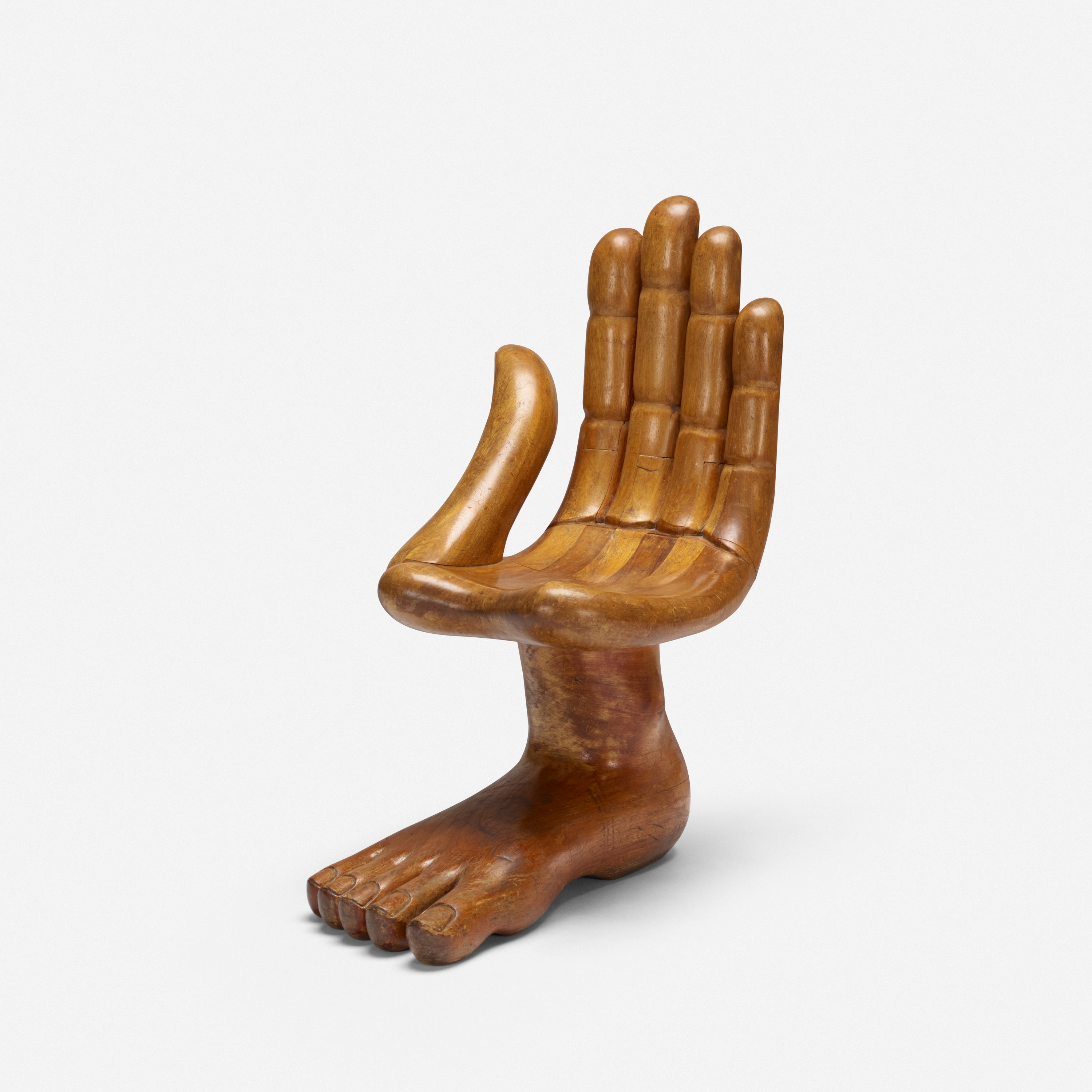Hand Foot chair by Pedro Friedeberg, circa 1960
