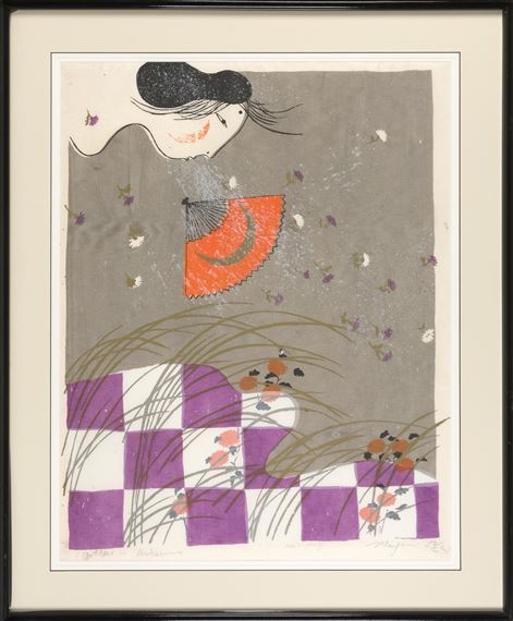 Goddess in Autumn by Mayumi Oda, Circa 1974