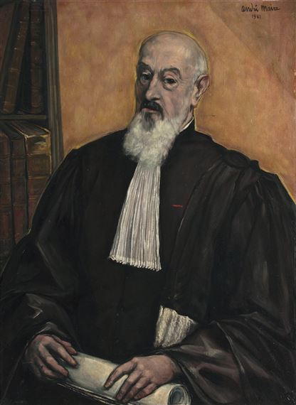 Portrait d'avocat by André Maire, 1961