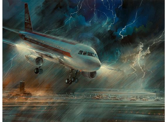 The Final Approach, Reader's Digest interior illustration, 1991