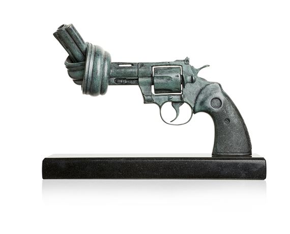 Non violence by Carl Fredrik Reuterswärd