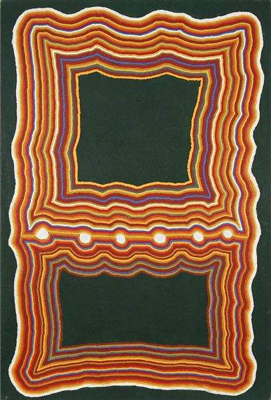 Untitled by David Hall Tjangala, 1996
