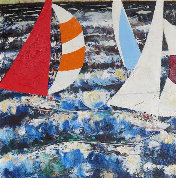 Regate by Jānis Pauļuks, 1981