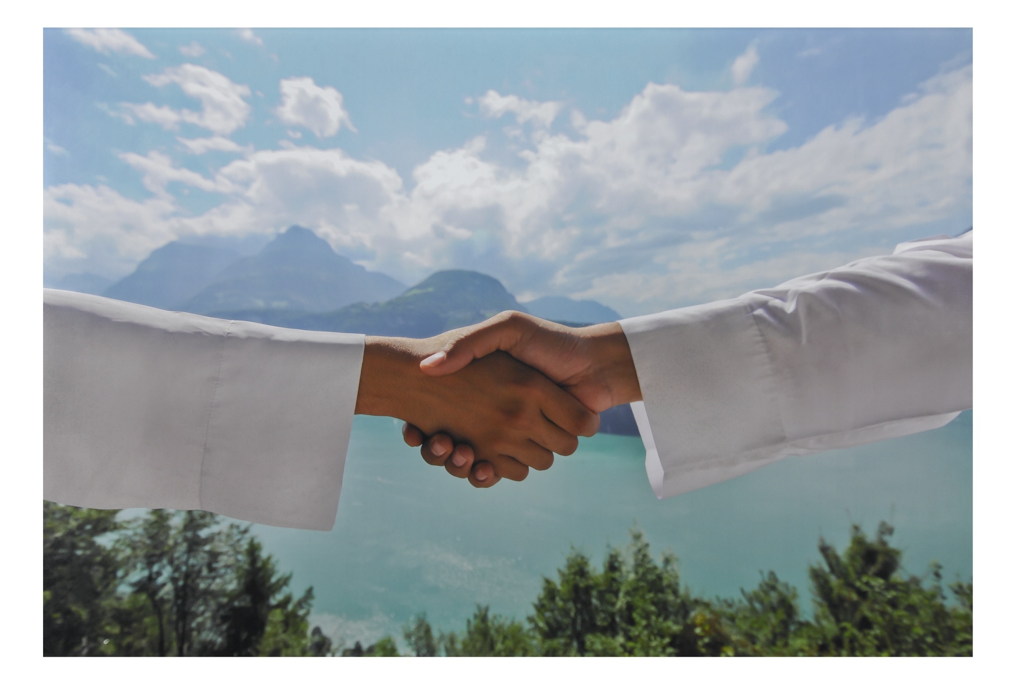 Artwork by GCC, Inaugural Summit, Morschach 2013 #1, Made of digital C-print