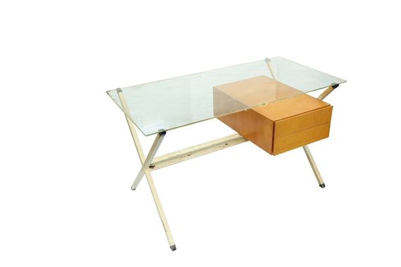 Model 80 desk by Franco Albini, Knoll Associates, designed 1949