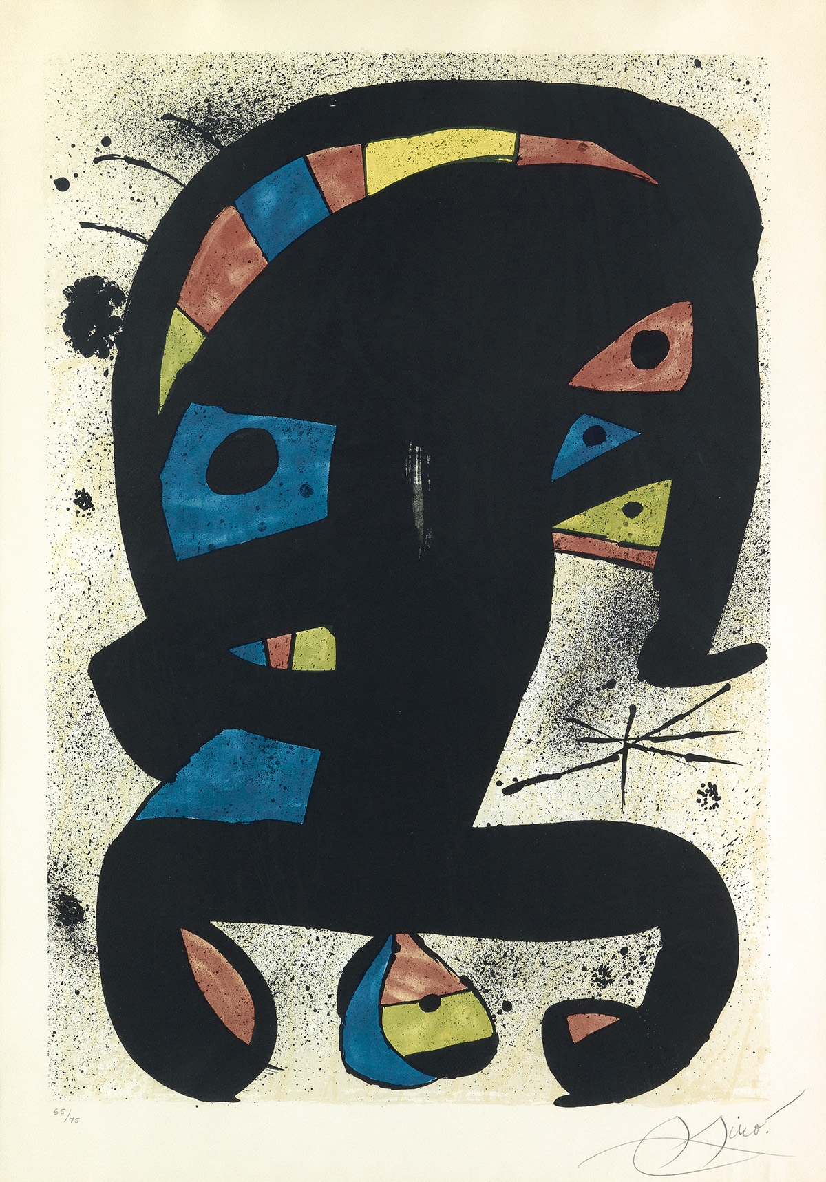 El Rei Garrell by Joan Miró, 1979