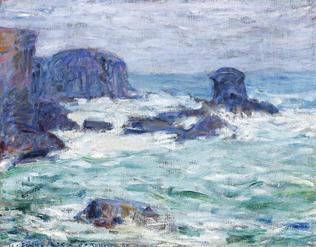 John Peter Russell | ROCHER AU CHIEN, CLOS MARION, BELLE– ÎLE‎ | MutualArt