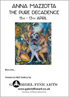 Anna Mazzotta: The Pure Decadence - A & D Gallery